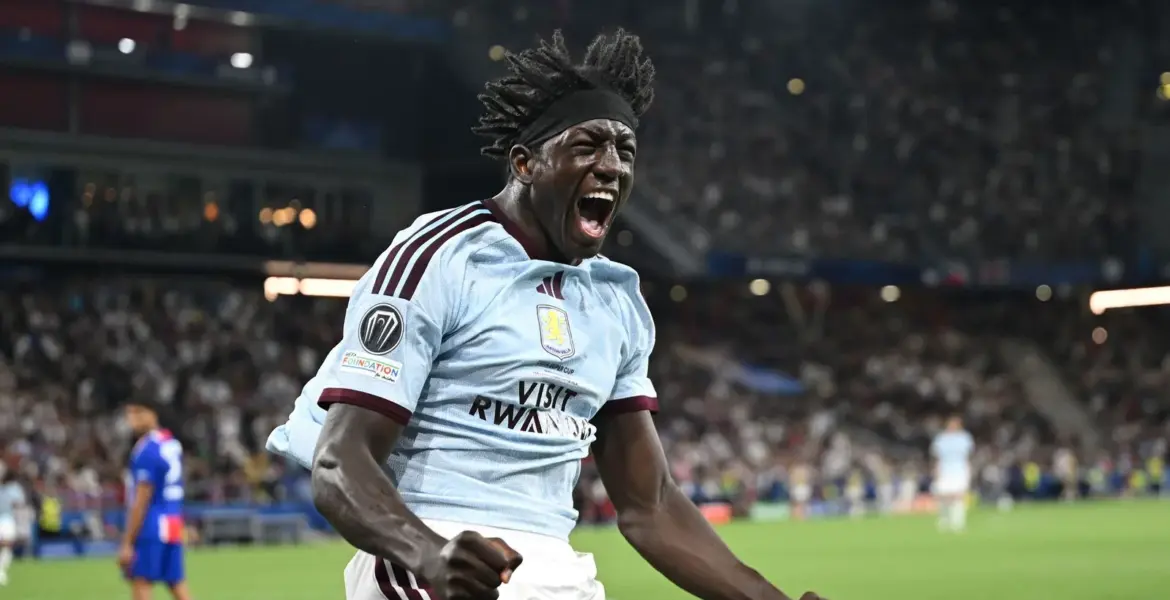 Aston Villa's Unai Emery praises Brian Madjo and youth players in PSG defeat