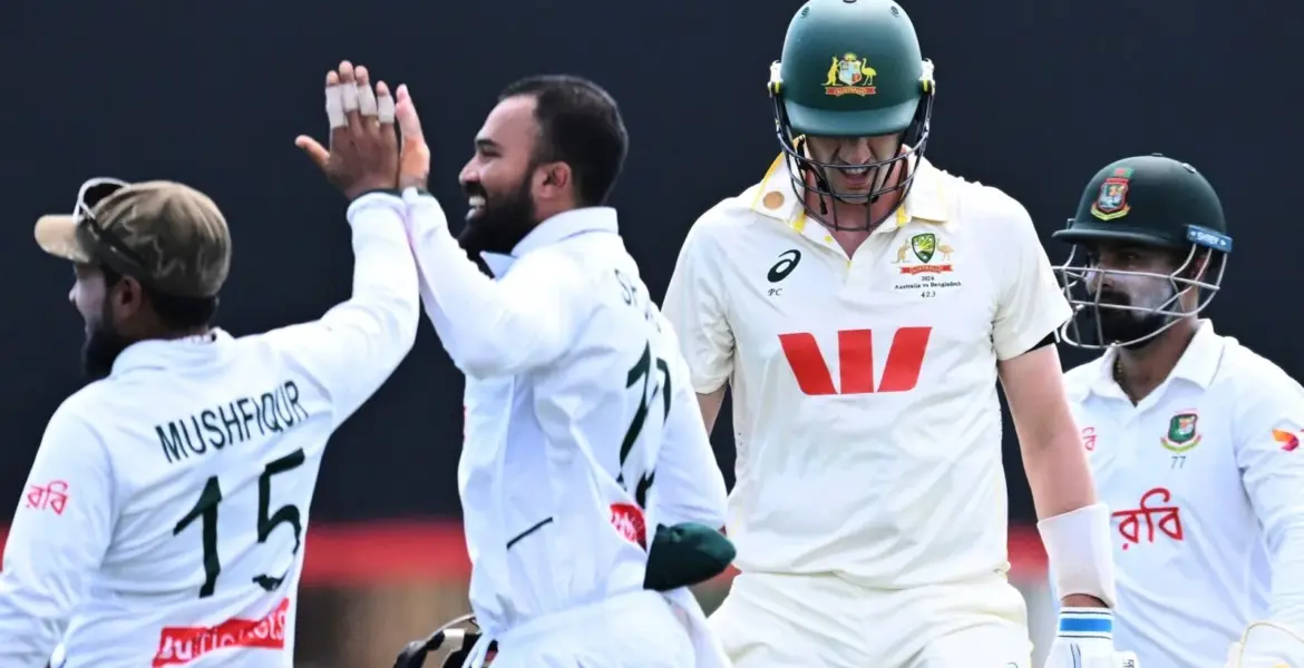 Australia humiliated as Bangladesh make history with crushing Test victory