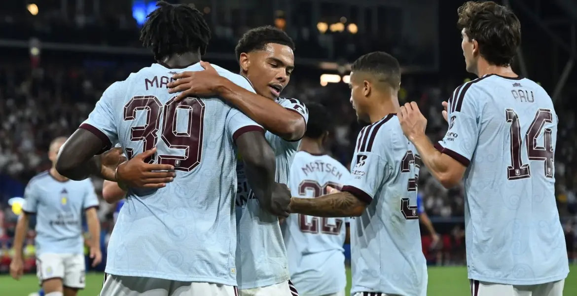 ‘He has a very high ceiling’: Madjo makes instant mark on delayed Aston Villa bow