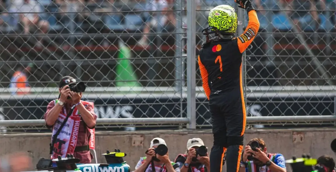 Lando Norris signs new McLaren contract until end of 2030