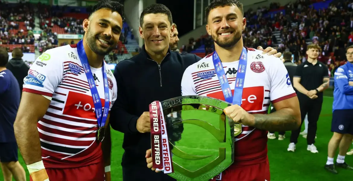Liam Farrell leads from front as Wigan crush Catalans to secure League Leaders’ Shield