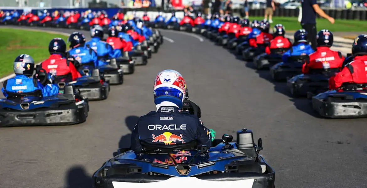 I raced against Max Verstappen ... for 10 seconds: Inside the chaos of Max vs 100