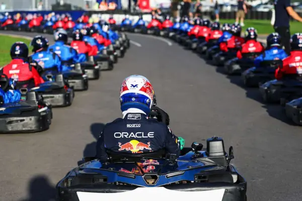 I raced against Max Verstappen ... for 10 seconds: Inside the chaos of Max vs 100